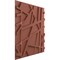 Ekena Millwork 19 5/8in. W x 19 5/8in. H Evergreen EnduraWall Decorative 3D Wall Panel Covers 2.67 Sq. Ft. WP20X20EGFCP - alternate 5